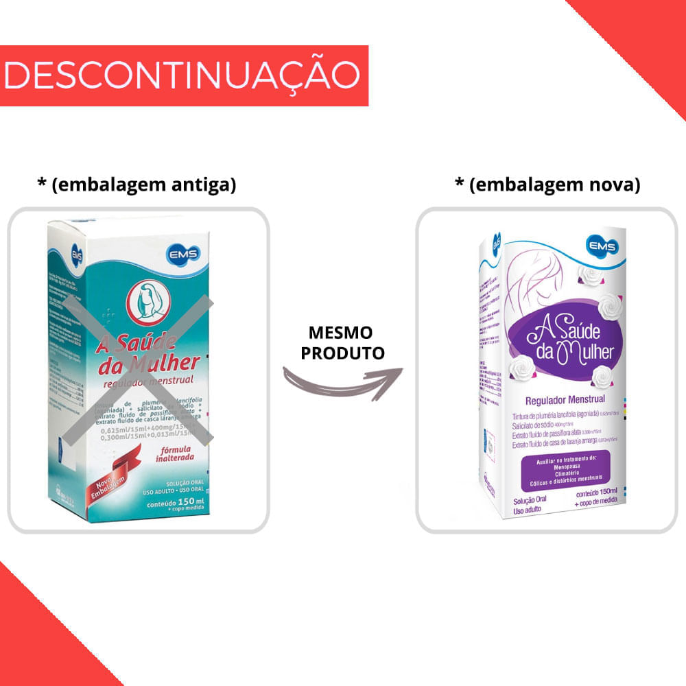 A Saúde da Mulher Solução Oral 150mL