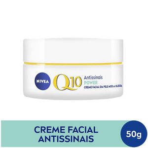 NIVEA Creme Facial Antissinais Q10 Plus Mista a Oleosa 52g