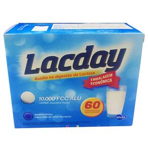 Lacday c/ 60 Comprimidos Mastigáveis